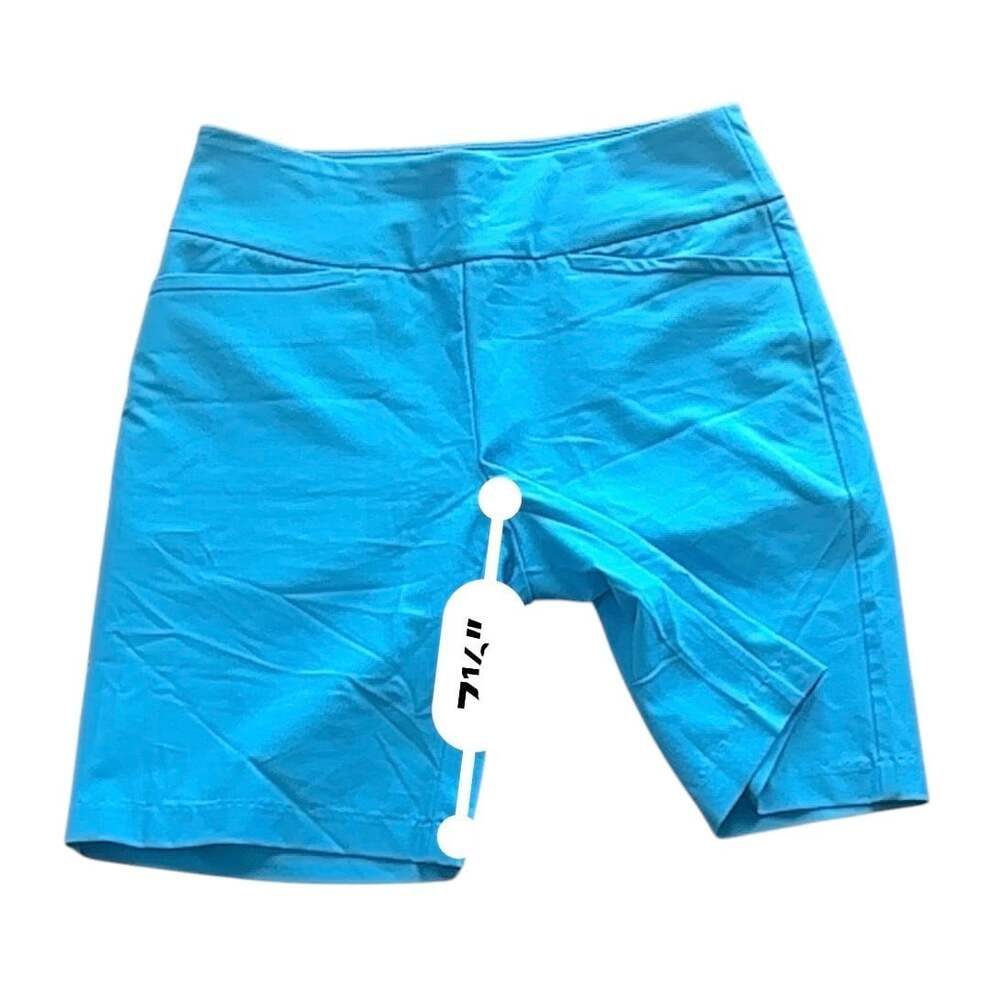 Tail Golf Tennis Pickleball Shorts Women's Size 4 Turquoise Pull On Waistband - Picture 13 of 14
